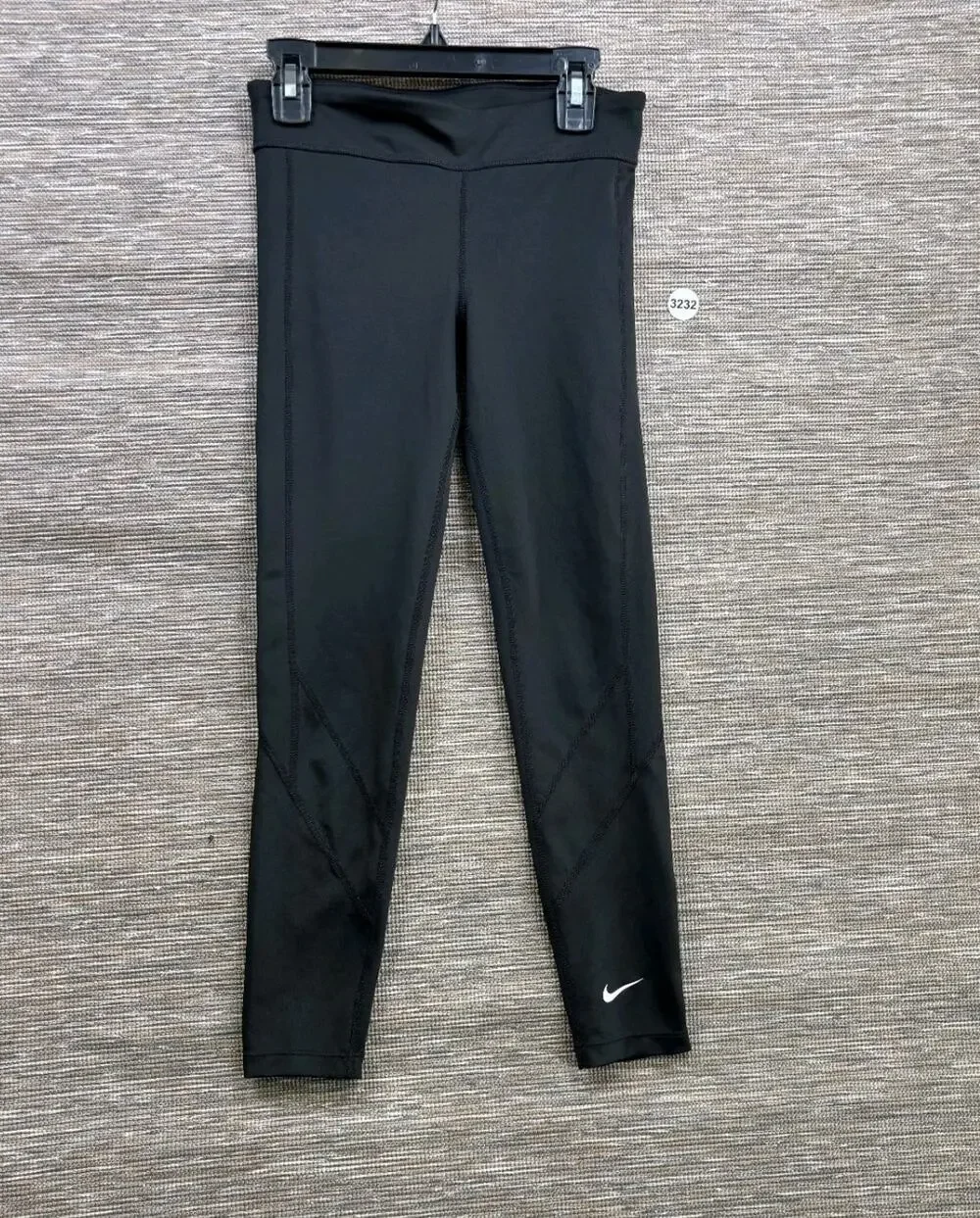 Nike Dri Fit Girls' One Black Leggings Size M High Waisted DD8015-010